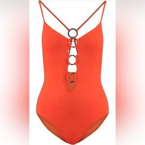 Seafolly Women's Standard Active Ring Front One Piece Swimsuit